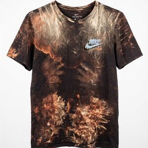 Nike Men's Black and Brown Short Sleeve Tee LOs angeles